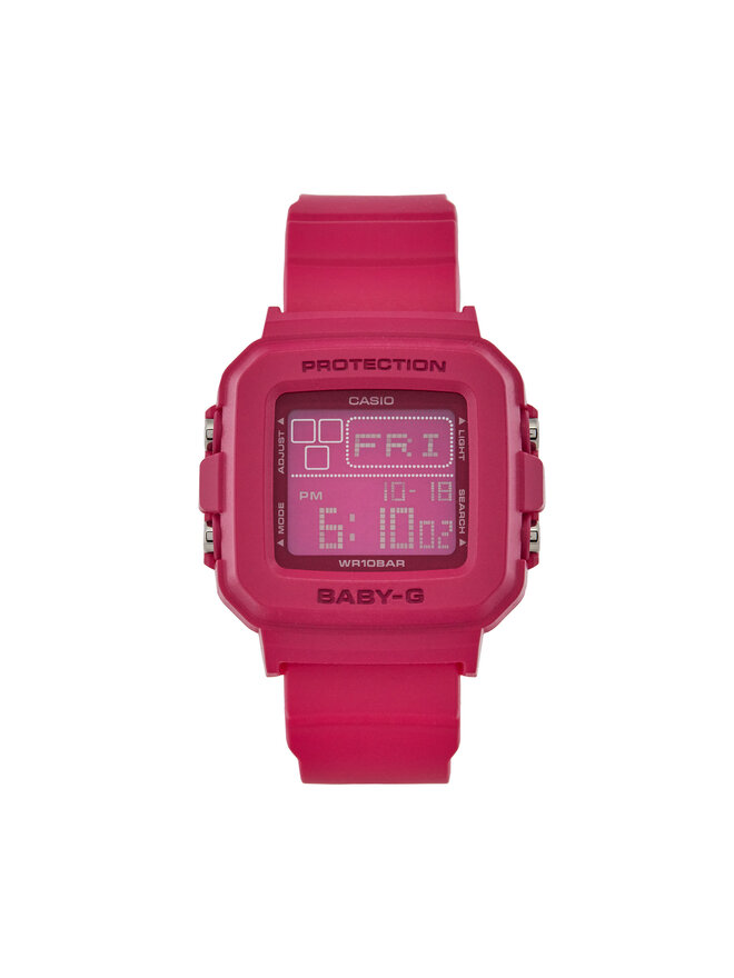 Baby-G Zegarek Baby-G Baby-G  BGD-10K-4ER Różowy