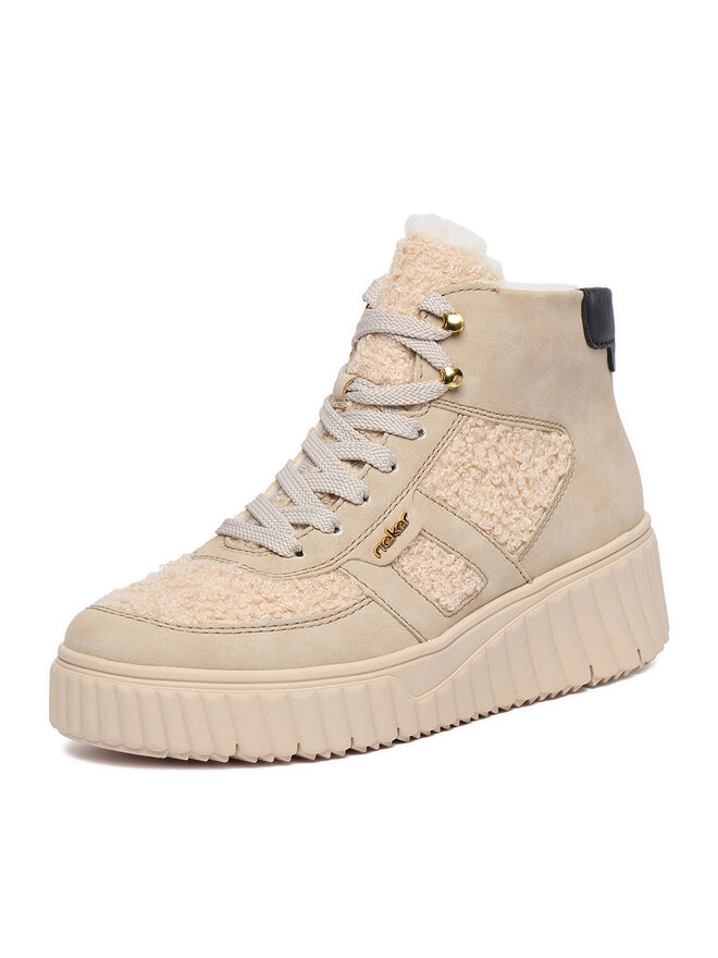Rieker Schnürschuhe Rieker CEO-N2515-60 Beige