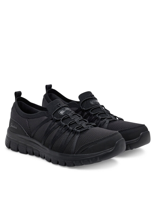 Skechers Сникърси Skechers Graceful - Soft Soul 100692/BBK Черен