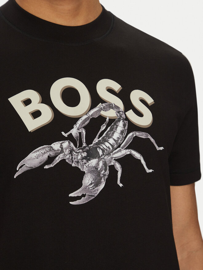 BOSS BOSS Camiseta Te_Bossfish 50539196 Negro Regular Fit