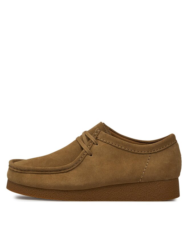 Clarks Mokasīni Clarks Wallabeeevo 26172821 Brūns