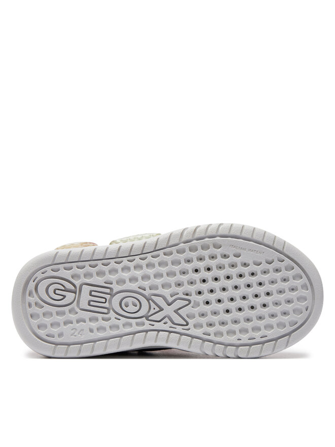 Geox Sneakersy Geox J Illuminus Boy J45GVC 0BU11 C0020 M Červená