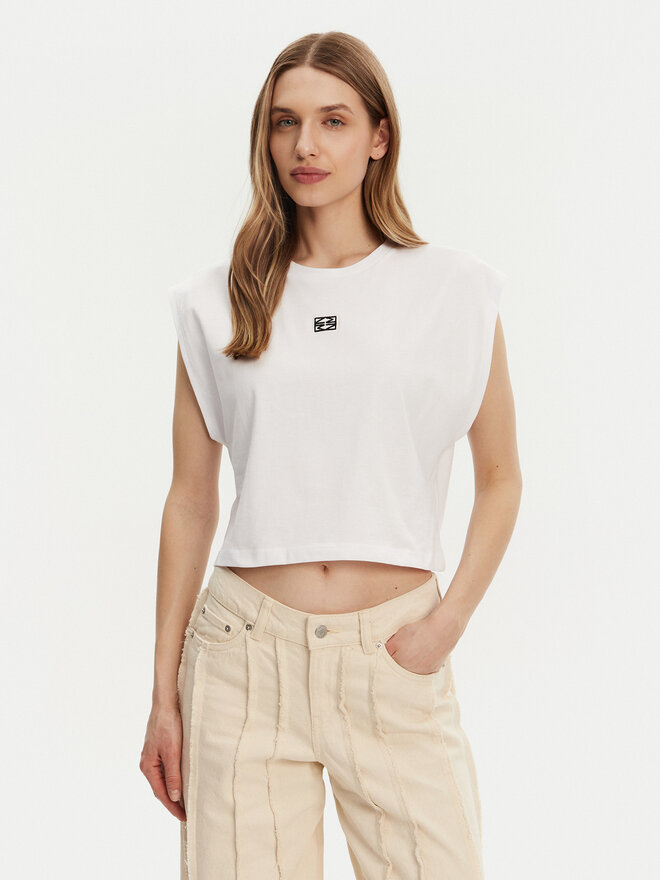 Noisy May Noisy May T-Shirt Speedy 27033493 Weiß Regular Fit