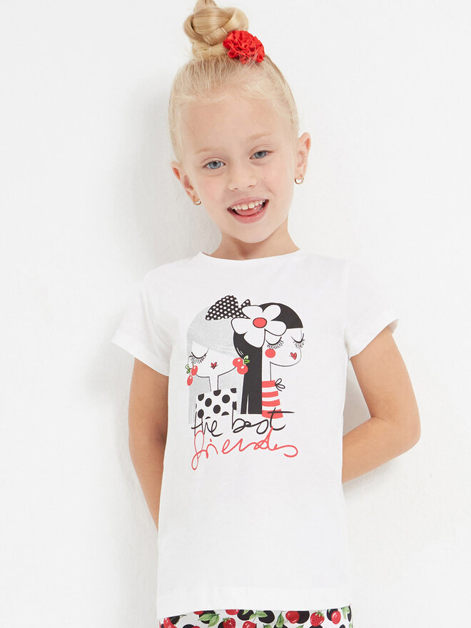 Mayoral Mayoral T-Shirt 3070 Weiß