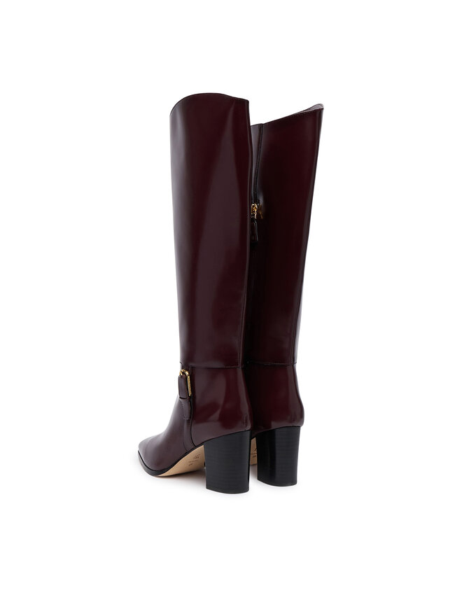 LAUREN RALPH LAUREN Stiefel LAUREN RALPH LAUREN Rlyn Bk T Hl Bo Tal 802P12879003 Dunkelbraun
