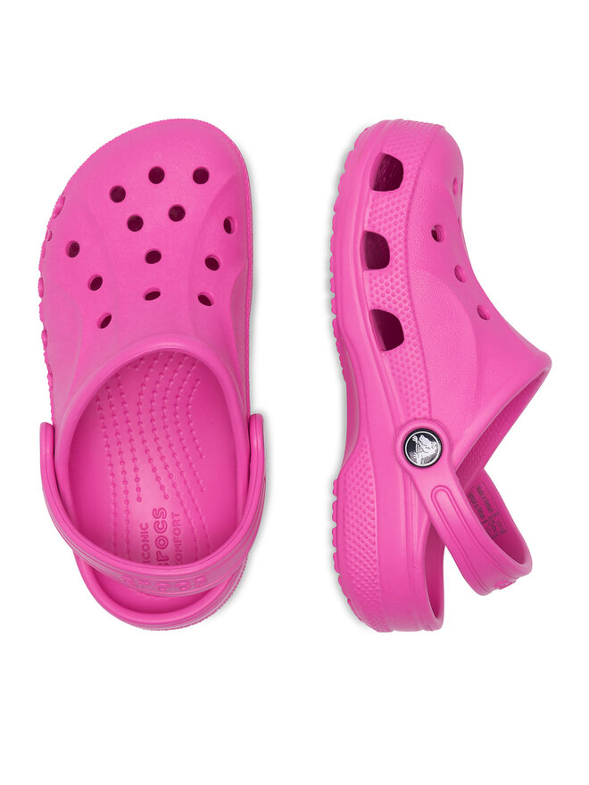Crocs Klapki Crocs BAYA CLOG 207013-6QQ Różowy