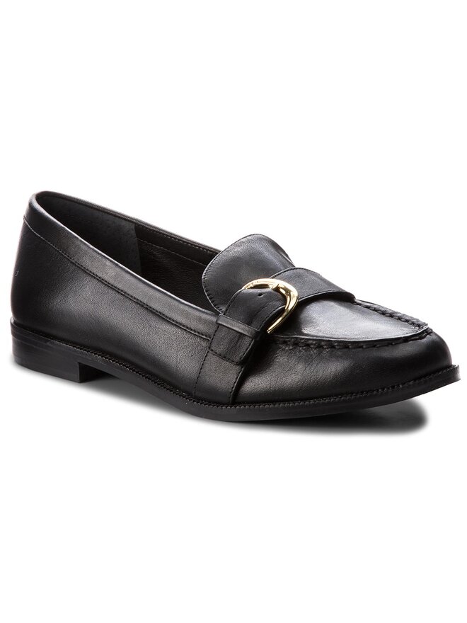 LAUREN RALPH LAUREN Mokasyny Lauren Ralph Lauren Bethy 802723247001 Czarny