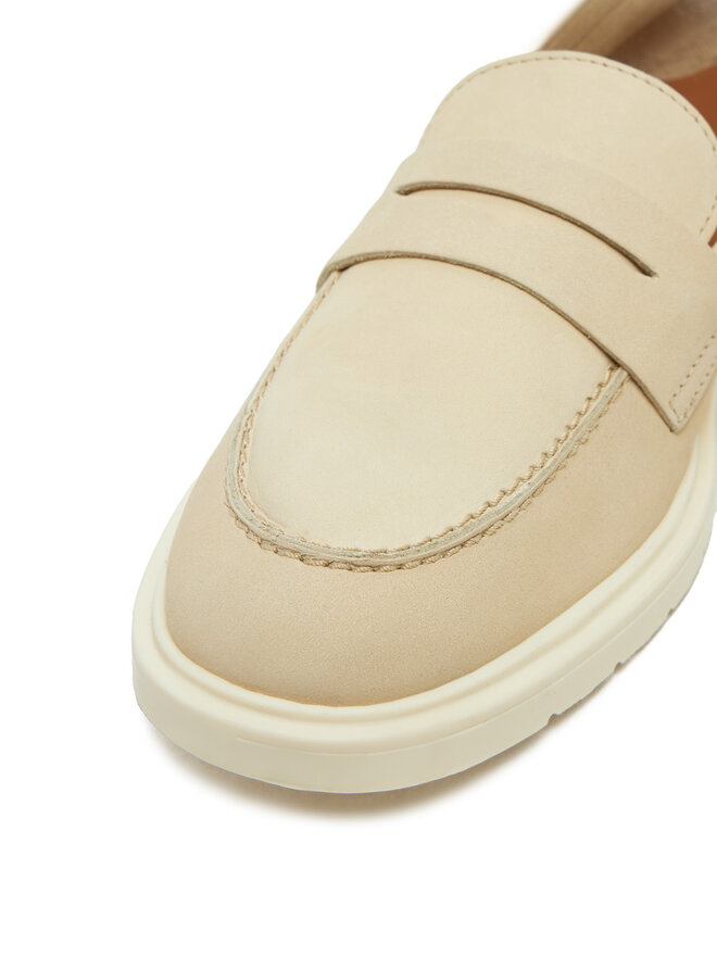 Tommy Hilfiger Loafersy Tommy Hilfiger FW0FW08679 Écru
