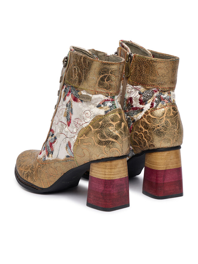 Laura Vita Botines planos Laura Vita Idcano 06 Oro