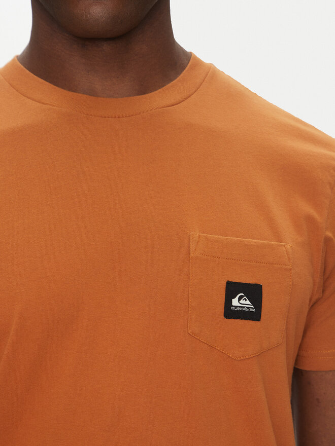 Quiksilver Quiksilver Majica EQYZT08035 Rjava Regular Fit