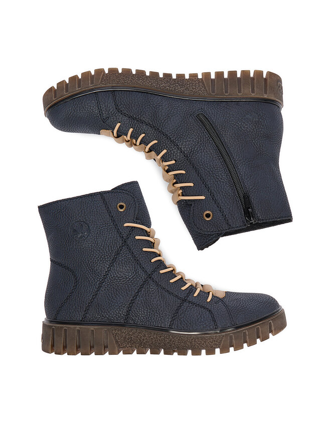 Rieker Schnürschuhe Rieker CEO-Y3420-14 Dunkelblau