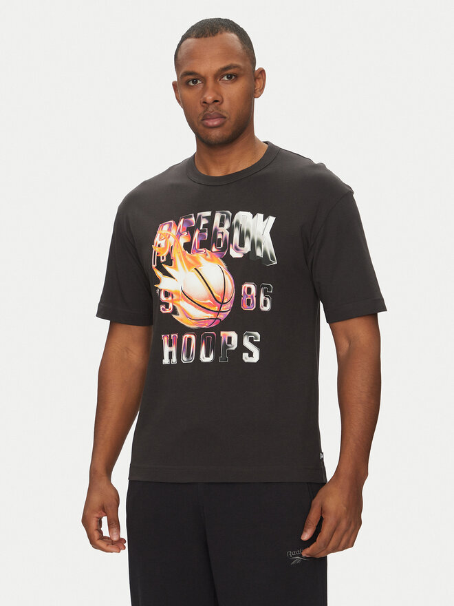 Reebok Reebok Marškinėliai 100218817 Juoda Regular Fit