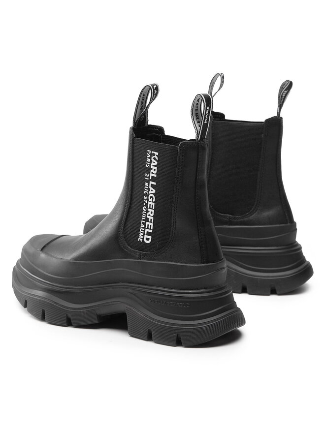 KARL LAGERFELD Bokacsizma KARL LAGERFELD KL42944 Fekete