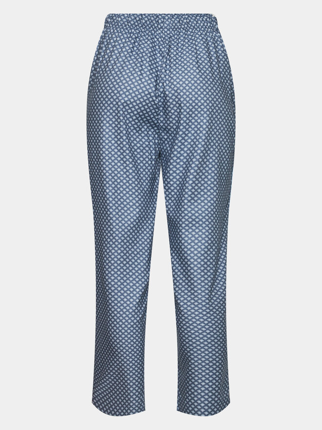 Selmark Selmark Pijama Corbatera P7376 Azul Regular Fit