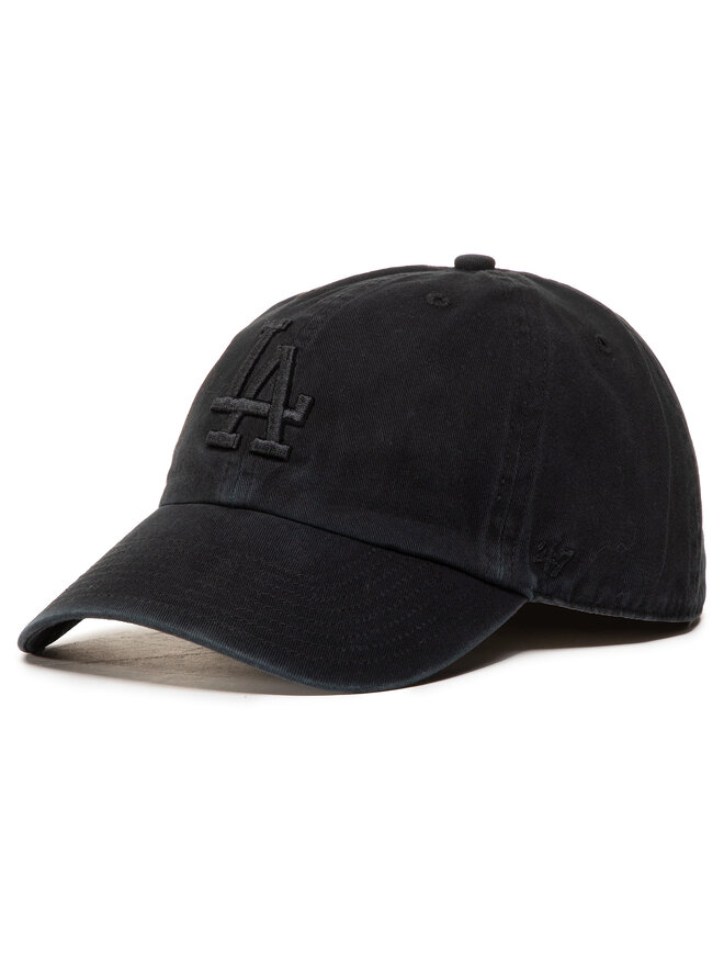 47 Brand Czapka z daszkiem 47 Brand Mlb Los Angeles Dodgers '47 Clean Up B-RGW12GWSNL-BKQ Czarny