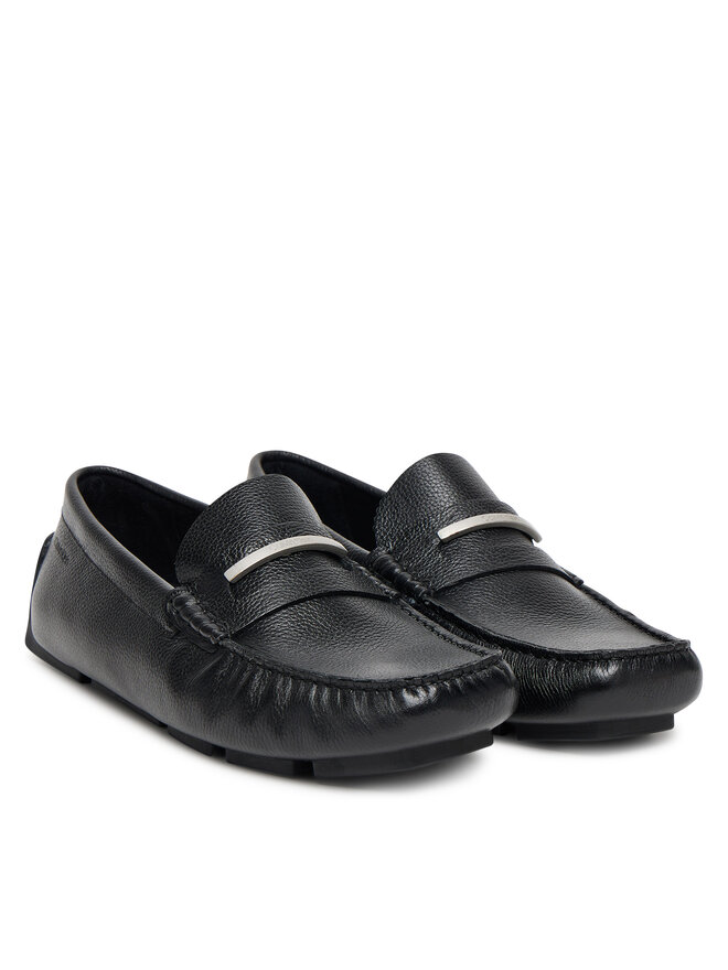 Calvin Klein Mocassini Calvin Klein Driver Hrdw Lth HM0HM01980 Nero