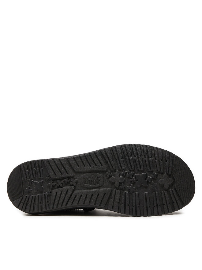 Hey Dude Mokasíny Hey Dude Wally Sport Mesh 40403-060 Černá