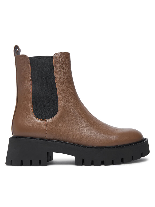 MICHAEL Michael Kors Боти тип челси MICHAEL Michael Kors Asher 40F4ASFE5L Кафяв
