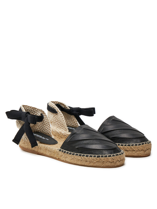 Off-White Espadrilles Off-White OWIB015S23LEA0011010 Fekete