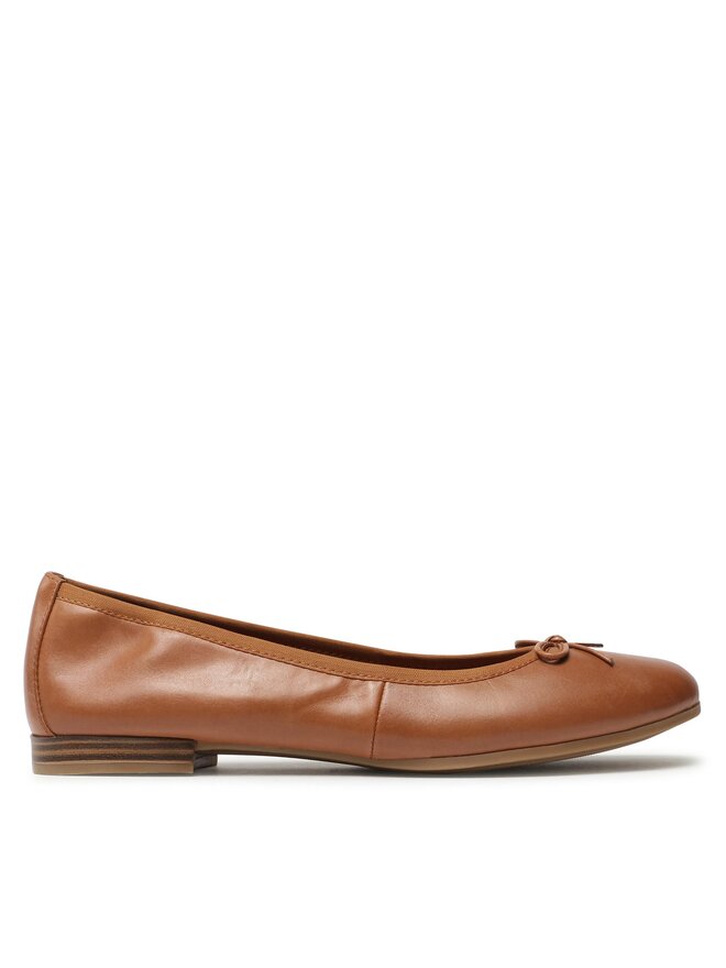 Tamaris Балеринки Tamaris 1-22116-41 Кафяв