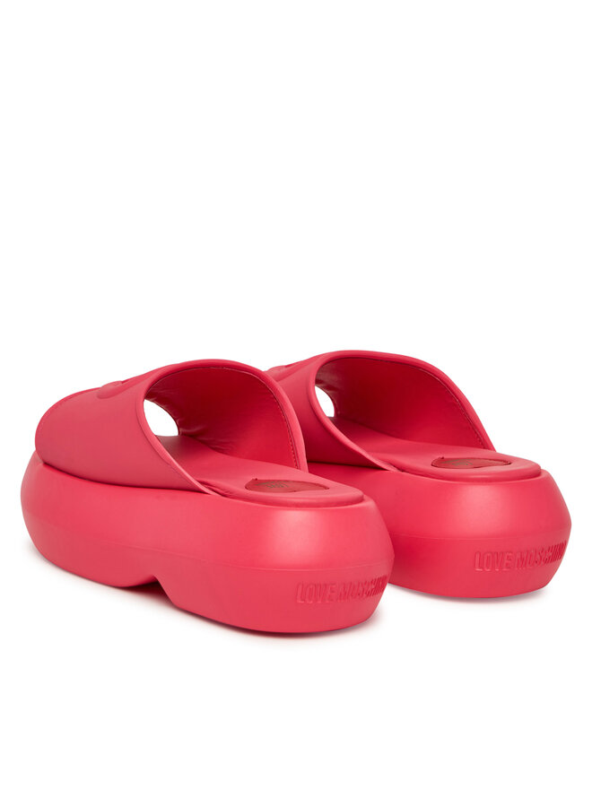 LOVE MOSCHINO Klapki LOVE MOSCHINO JA28207I0MI40604 Różowy