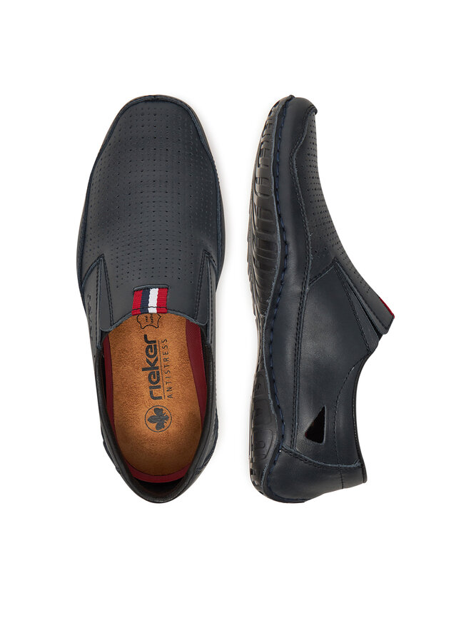 Rieker Pantofi Rieker 06367-14 Bleumarin