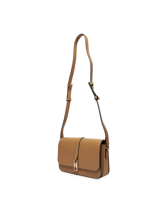 Tommy Hilfiger Ročna torba Tommy Hilfiger Th Libre Flap Crossover AW0AW17723 Rjava