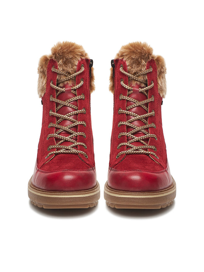 Remonte Schnürschuhe Remonte CEO-D0U78-35 Rot
