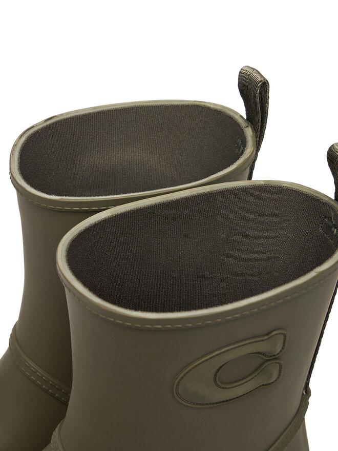 Coach Γαλότσες Coach Ryder CW977 Χακί