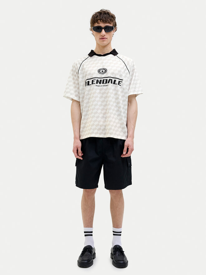Jack&Jones Jack&Jones Polo marškinėliai Retreat 12277379 Smėlio Loose Fit