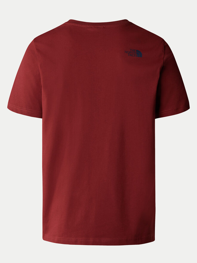 The North Face The North Face Póló Rust 2 NF0A87NW Piros Regular Fit