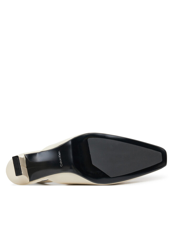 Calvin Klein Sandalias Calvin Klein Heel Mule Pump 50 - Lth HW0HW02551 Beis
