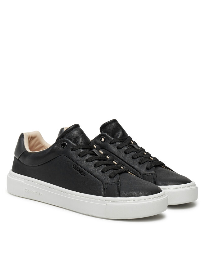 Calvin Klein Αθλητικά Calvin Klein Cupsole Lace Up W/Ml HW0HW02288 Μαύρο