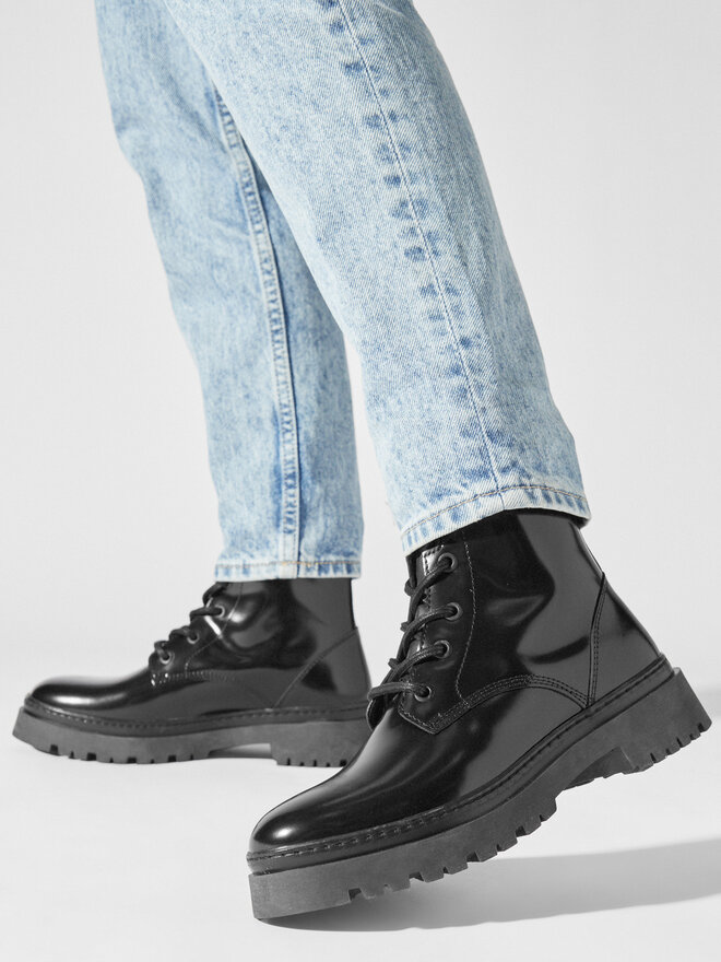 Gant Боти Gant Aligrey Mid Boot 27541322 Черен