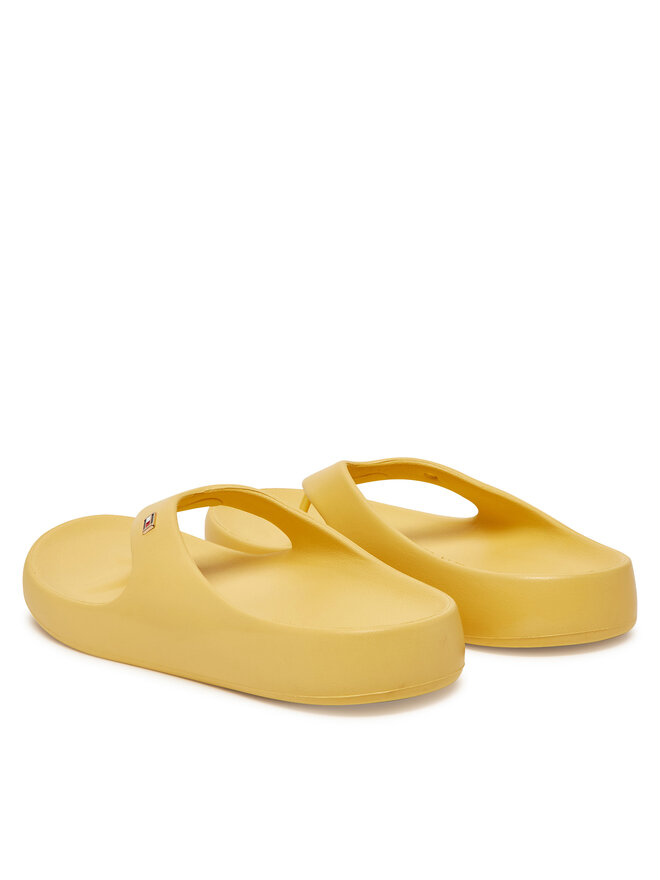 Tommy Hilfiger Žabky Tommy Hilfiger Comfort Beach Sandal FW0FW08522 Žlutá