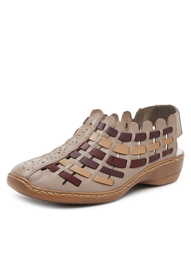 Rieker Σανδάλια Rieker 413V8-64 Καφέ