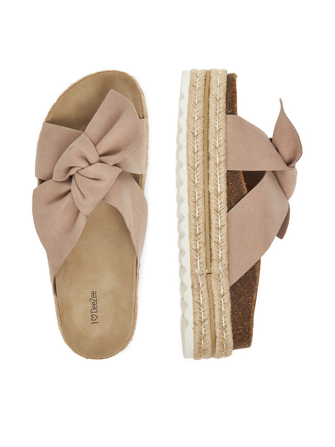 DeeZee Espadrilles DeeZee CT0626-16 Beige