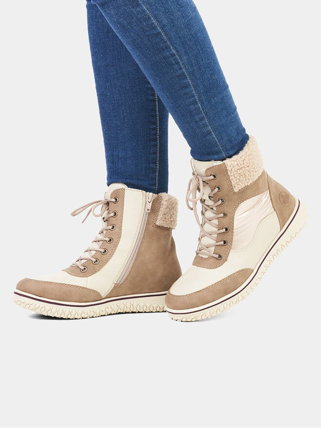 Rieker Stiefeletten Rieker Z4002-64 Beige