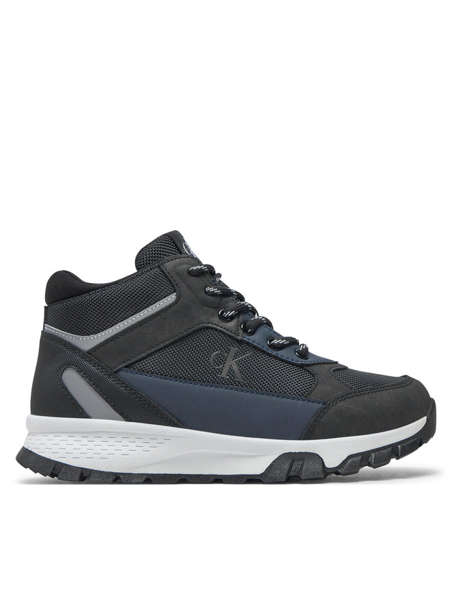 Calvin Klein Jeans Snīkeri Calvin Klein Jeans High Top Lace-Up Sneaker V3B9-81087-1492 S Melns