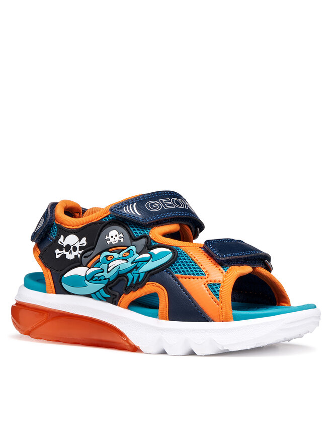 Geox Sandalen Geox J Sandal Ciberdron B J65MXD 01454 C4361 D Dunkelblau