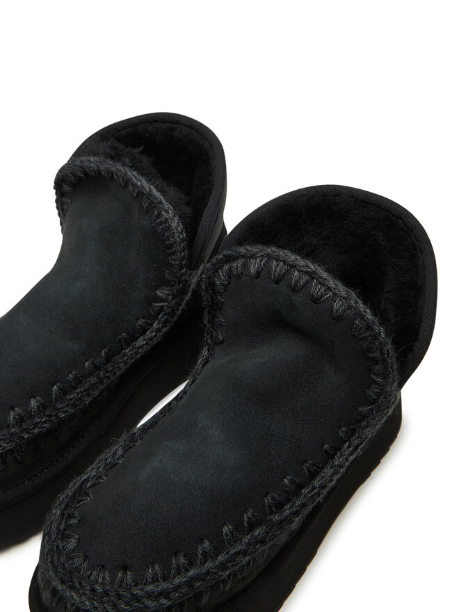 Mou Schneeschuhe Mou Mini Eskimo Platform Boot FW681000A Schwarz
