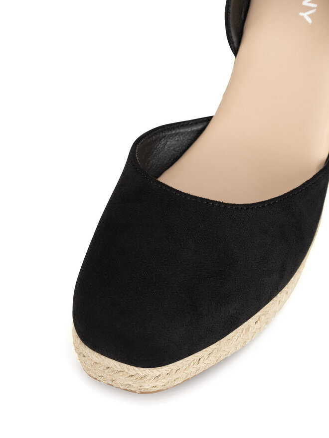 JENNY Espadryle JENNY WSS21531-01 Czarny