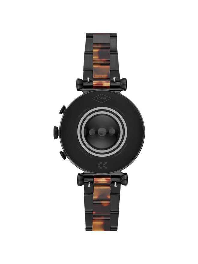 Fossil Смарт годинник Fossil Sloan Hr FTW6042 Чорний