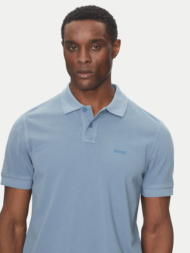 BOSS BOSS Поло Prime 50507813 Голубий Regular Fit