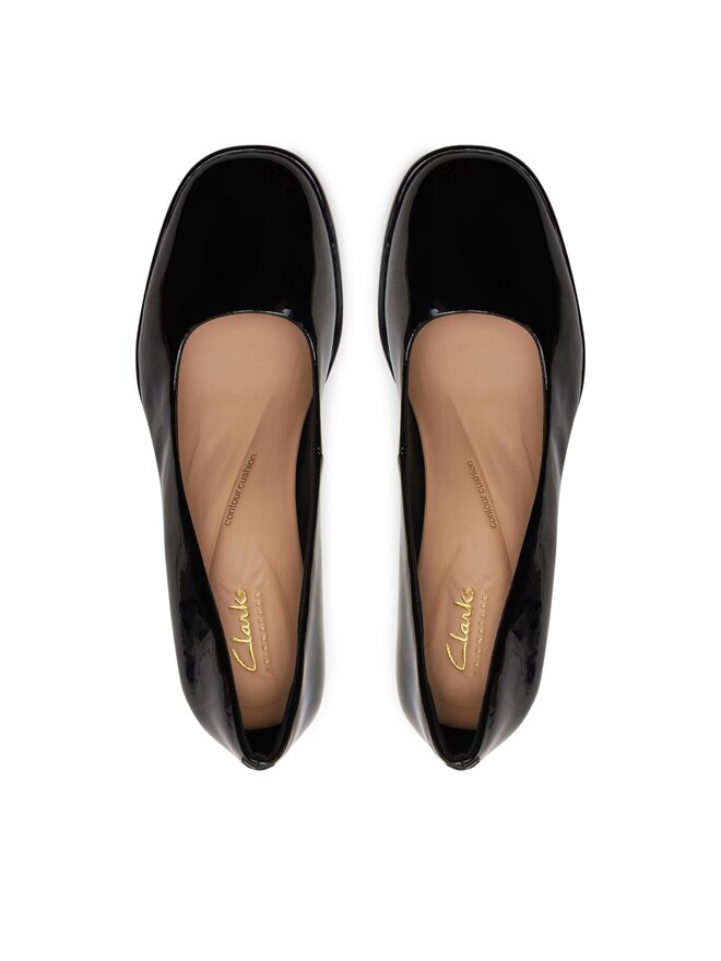 Clarks Lodičky Clarks Zoya85 Court 26176364 Čierna