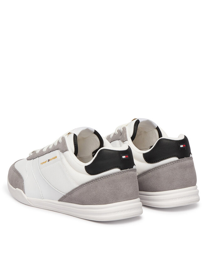 Tommy Hilfiger Sneakers Tommy Hilfiger Lopro Lth Mix Rwb FM0FM05826 Weiß
