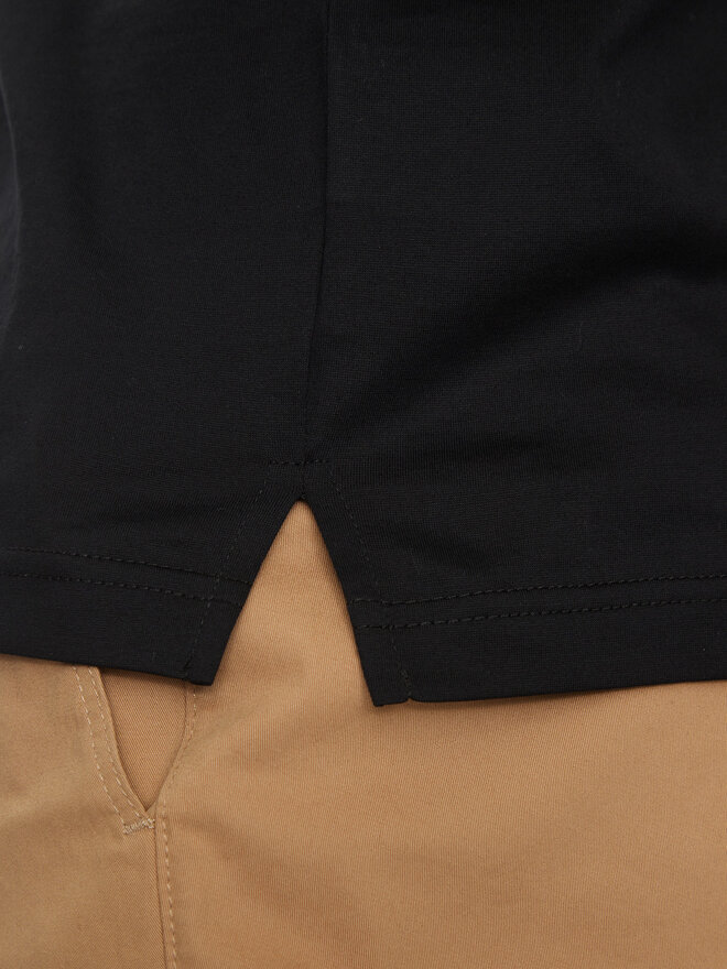 KARL LAGERFELD KARL LAGERFELD Pólóing 745002 552200 Fekete Slim Fit