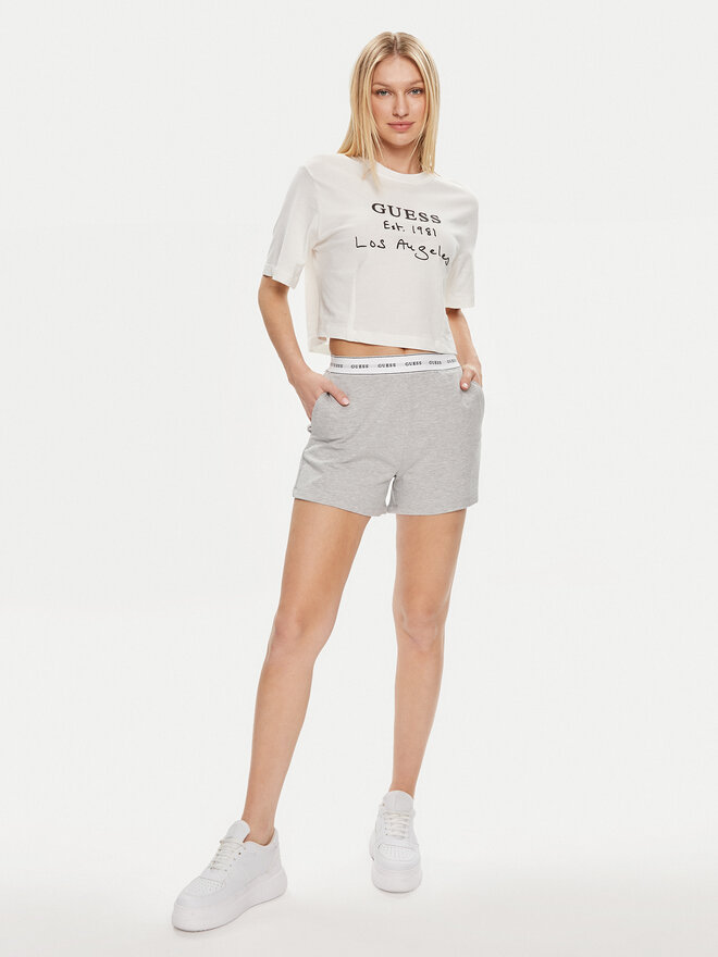 Guess Guess Rövid pizsama nadrág O4GD02 KBS91 Szürke Loose Fit