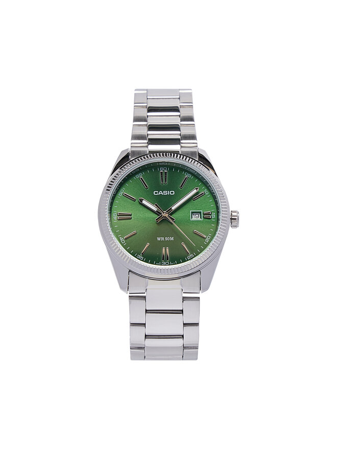 Casio Zegarek Casio MTP-1302PD-3AVEF Srebrny