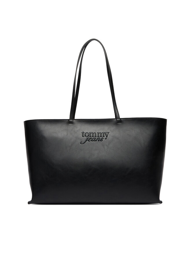 Tommy Jeans Handtasche Tommy Jeans Tjw Must Tote AW0AW18455 Schwarz